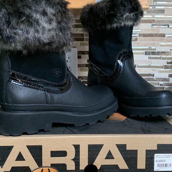 Ariat | Shoes | Ariat Fatbaby Faux Fur 